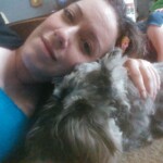 When we brought Robyn home, it was February and my father said "I saw my first robin today!" None of us believed him until he opened his winter coat and her little head poked out. It was love at first site, with her crooked little ear and tiny stub of a tail, and the way she'd sit splay-legged when happy. She was a little goof, my best girl, and my sweetest bearded lady.